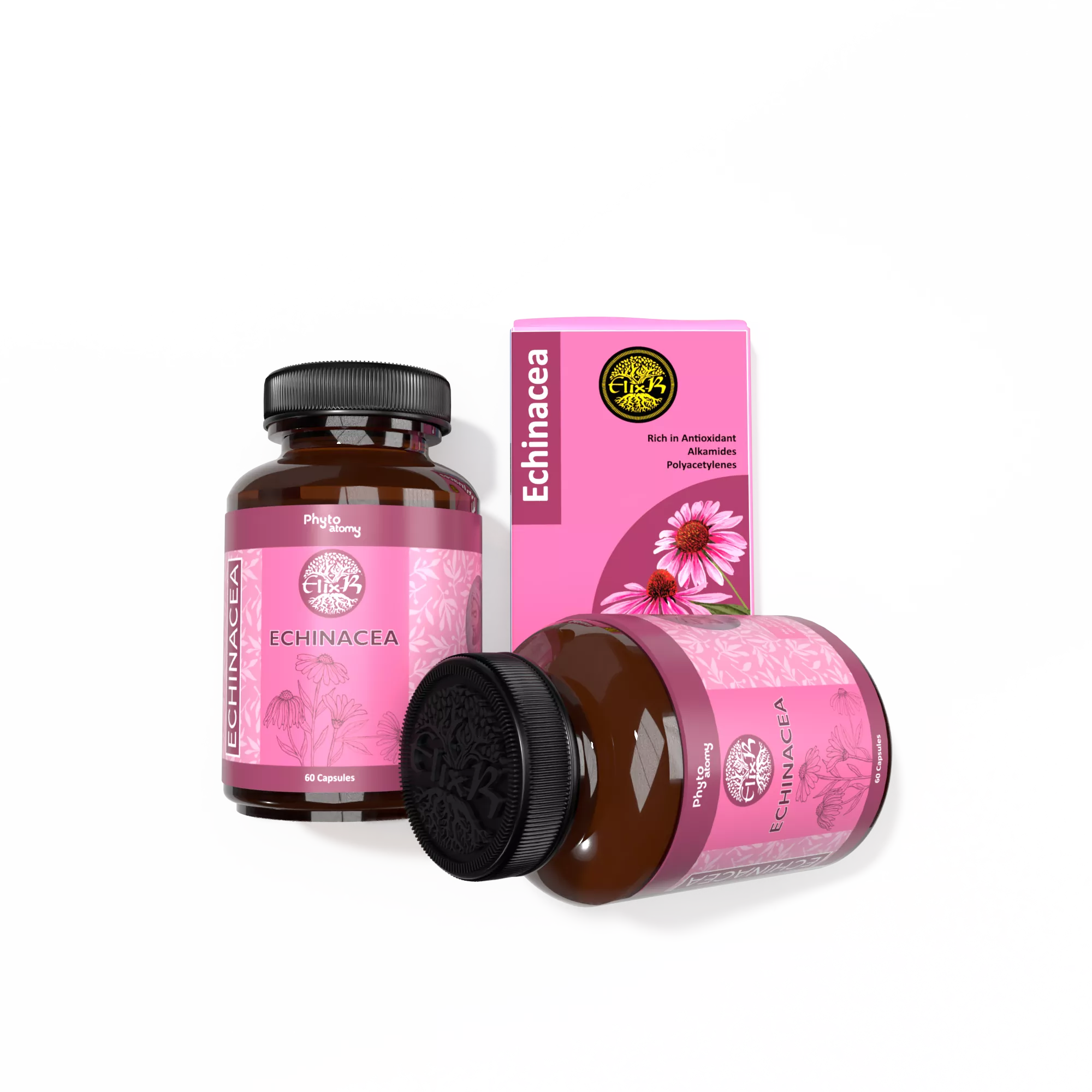 Echinacea (60 Capsule)-(8 Pcs.)- SCBV & Delta - SP1587